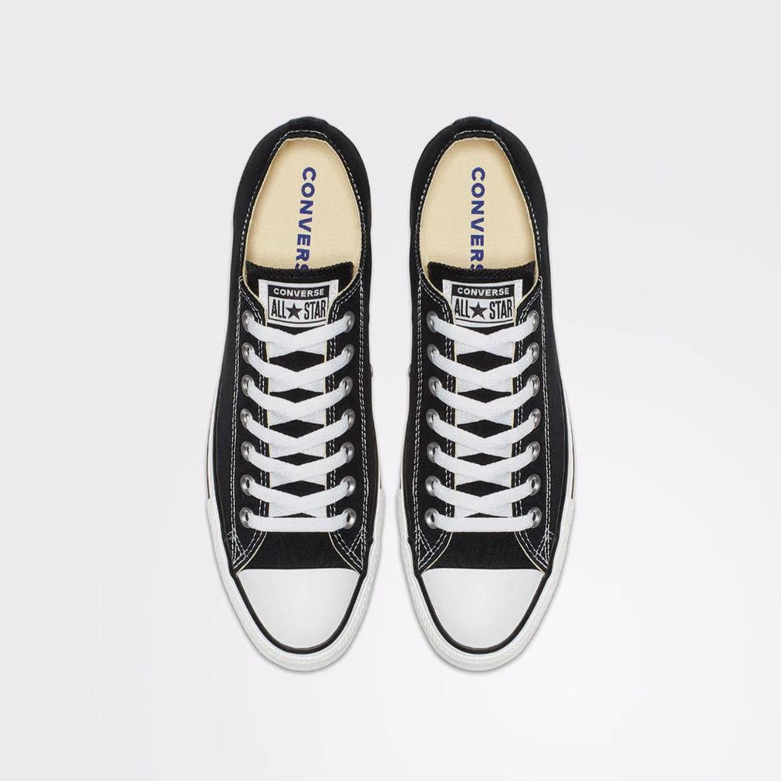 Converse Black Low-Tops