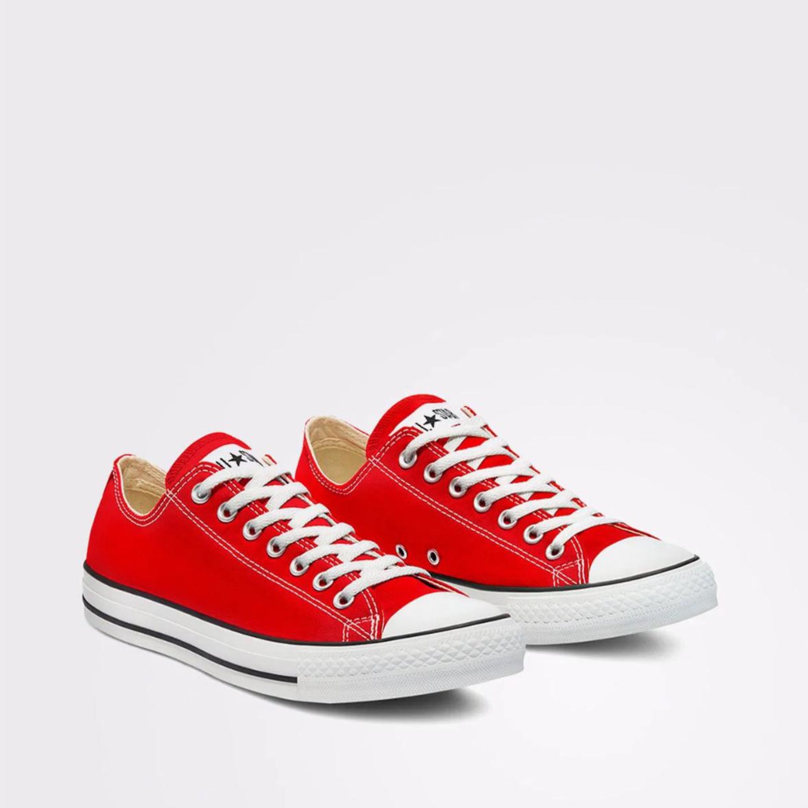 Converse Red Low-Tops