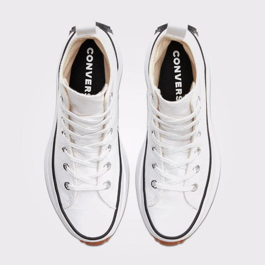Converse White Hightops - Run Star Hike