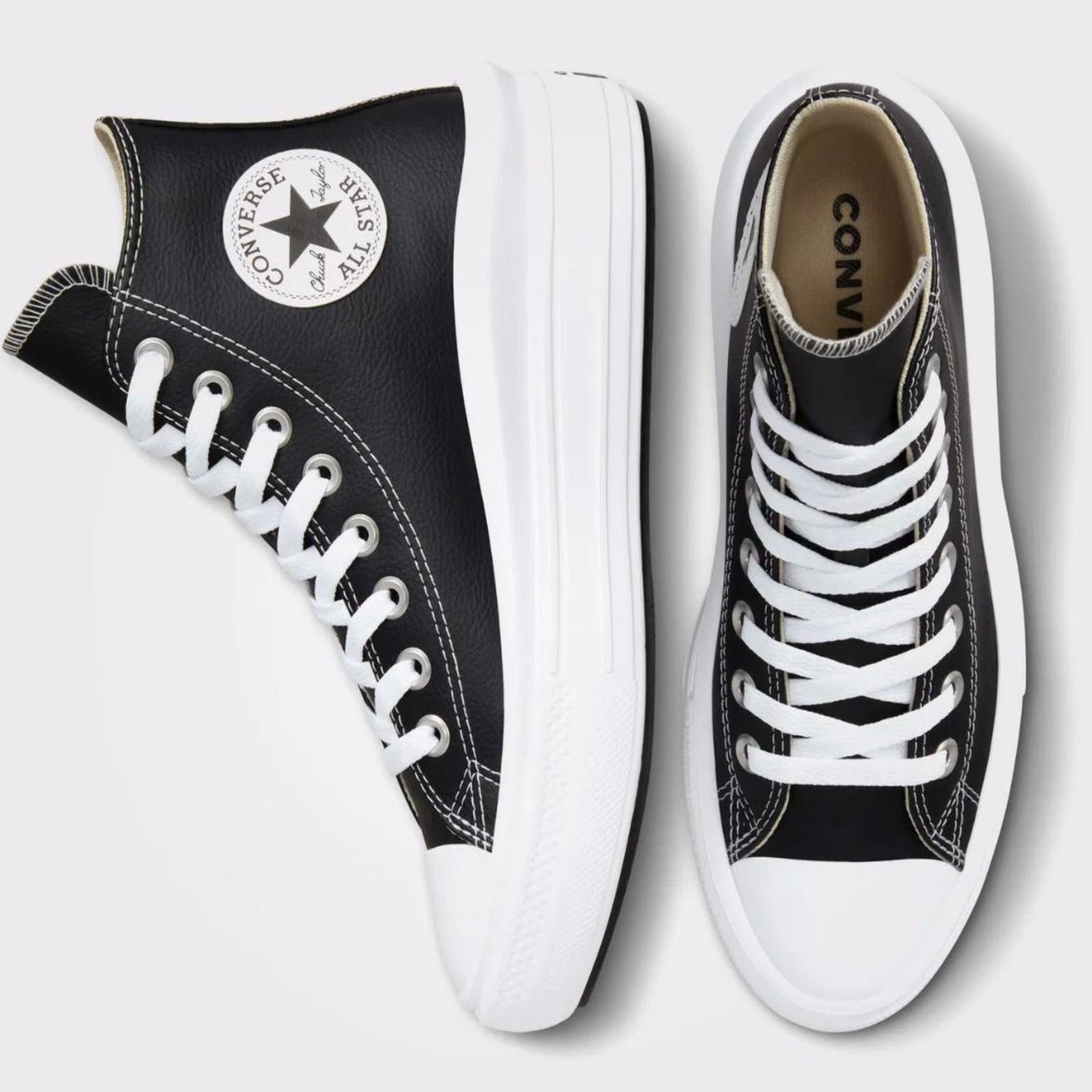 Converse Black Deri Chunkies High-Tops