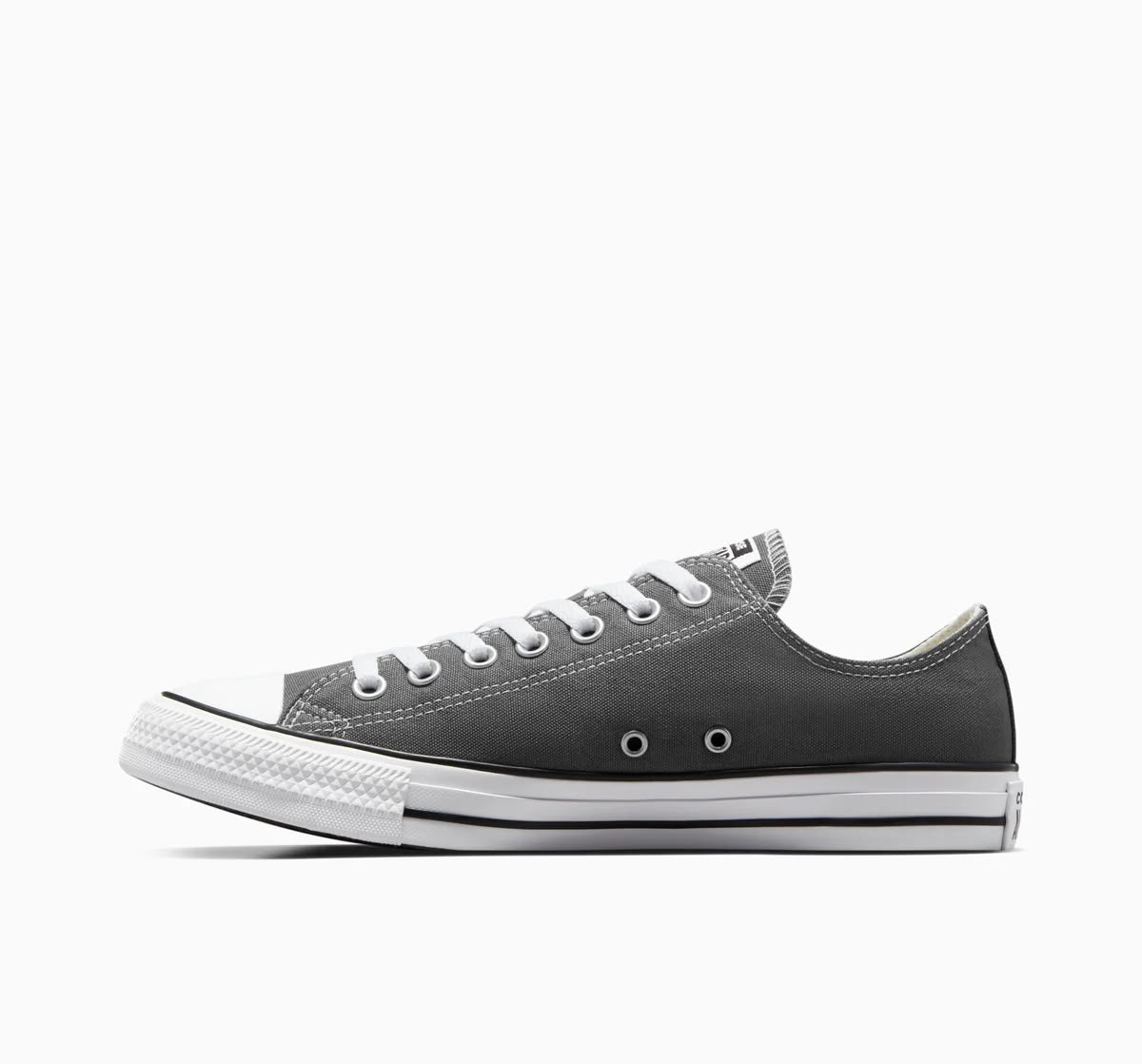 Converse low tops charcoal grey