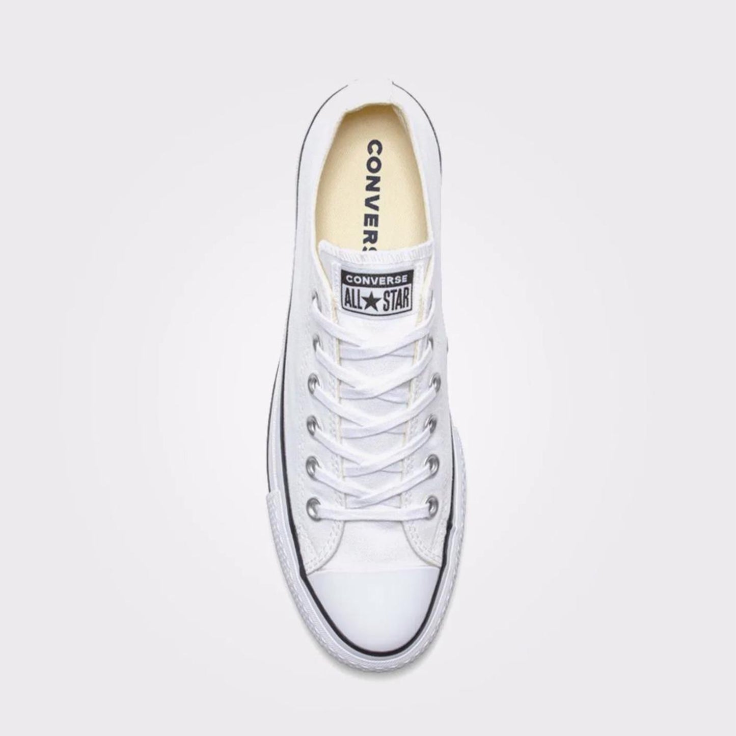 Converse White Chunkies Low-Tops