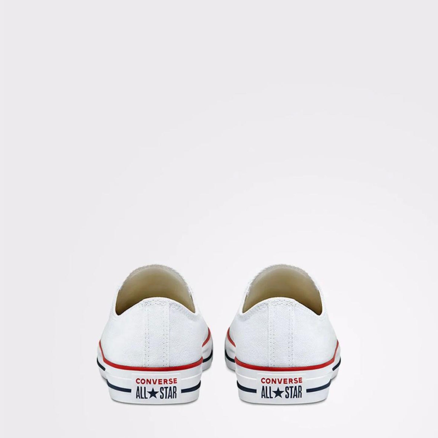 Converse White Low-Tops
