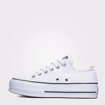 Converse White Chunkies Low-Tops