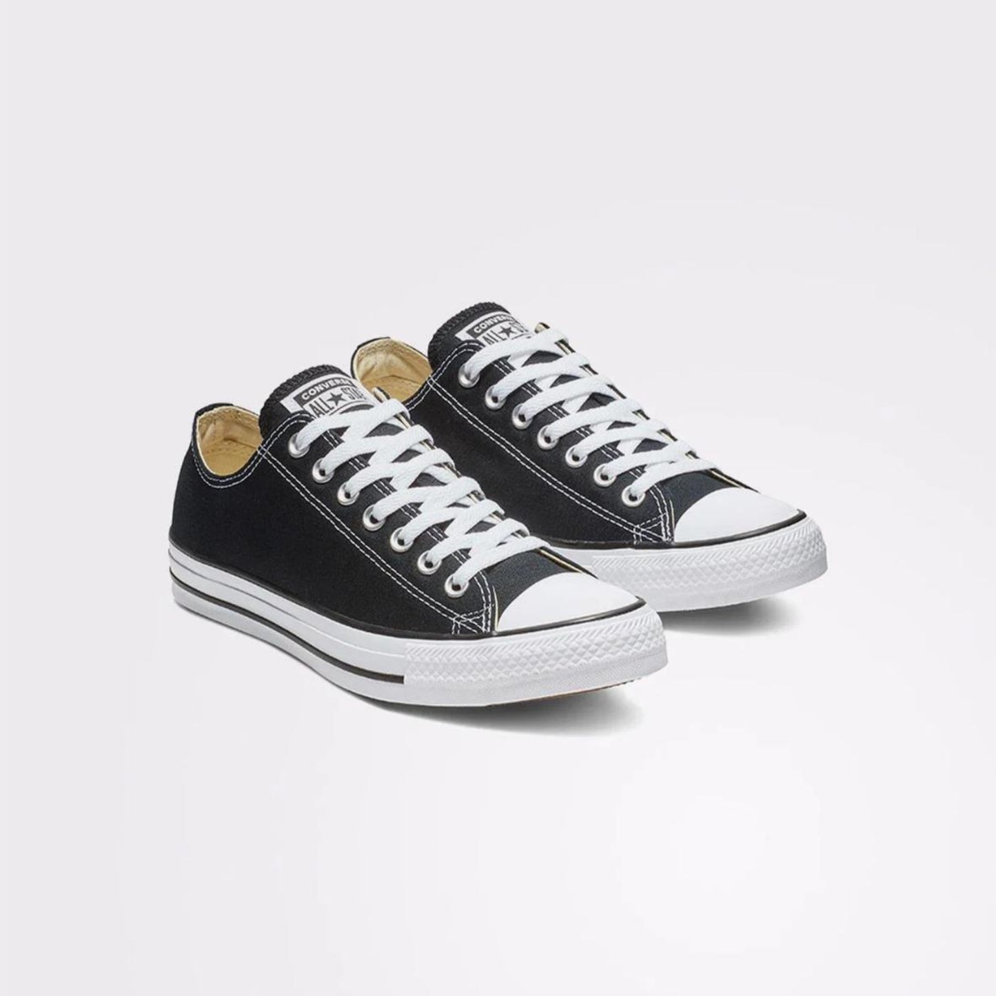Converse Black Low-Tops