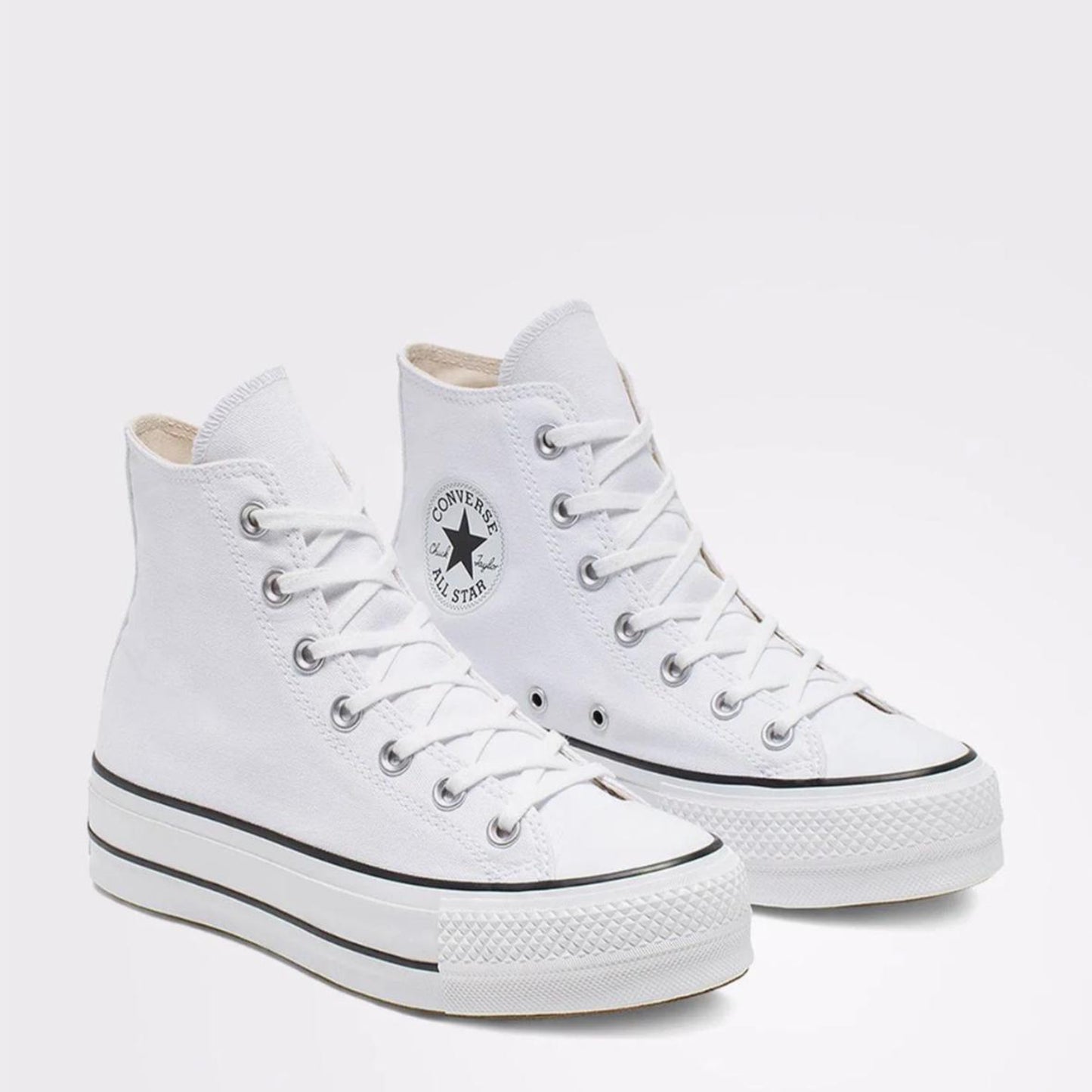 White Chunkies High-Tops