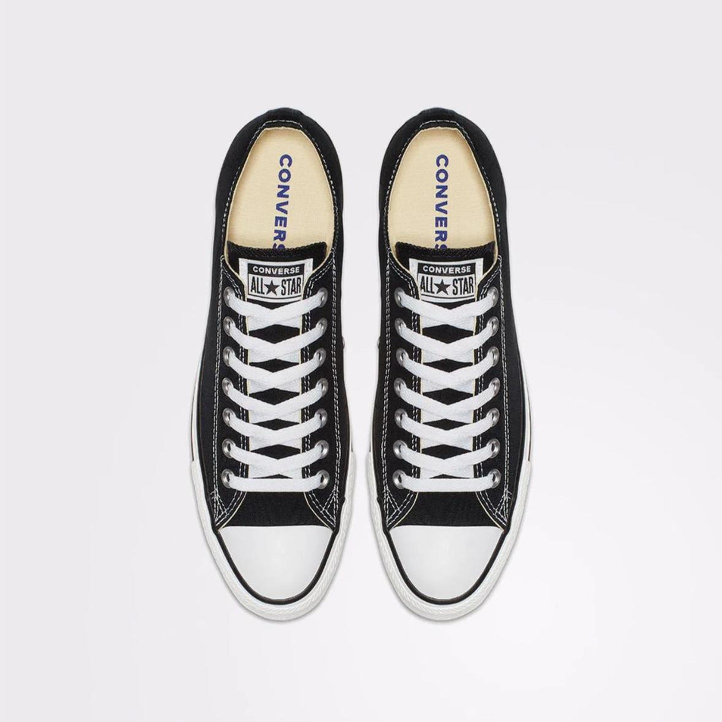 Converse Black Low-Tops