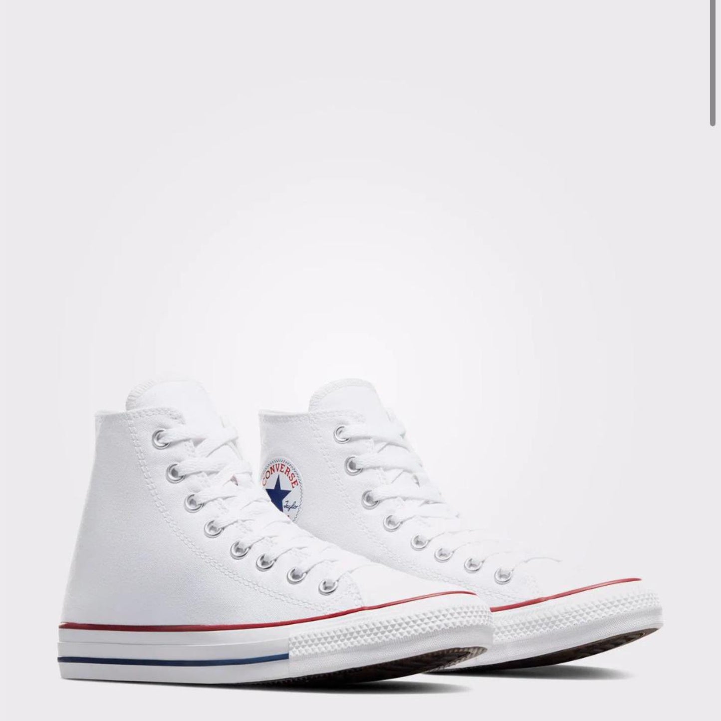 Converse White High-Tops