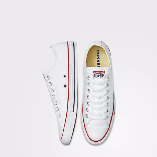 Converse White Low-Tops