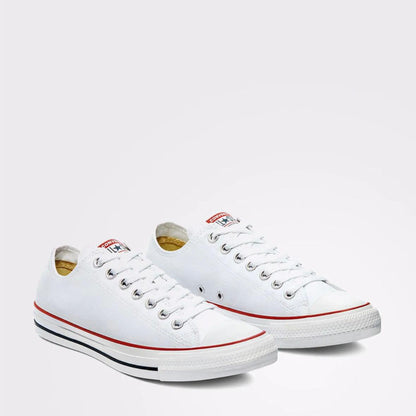 Converse White Low-Tops