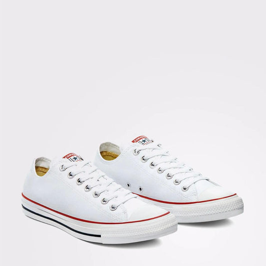 Converse White Low-Tops