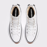 Converse White Hightops - Run Star Hike