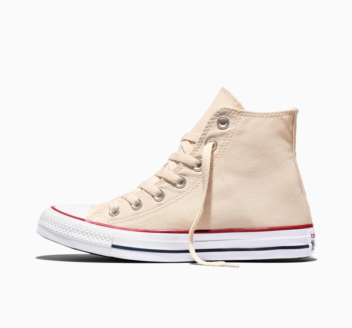 Converse ivory high tops