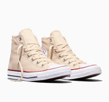 Converse ivory high tops